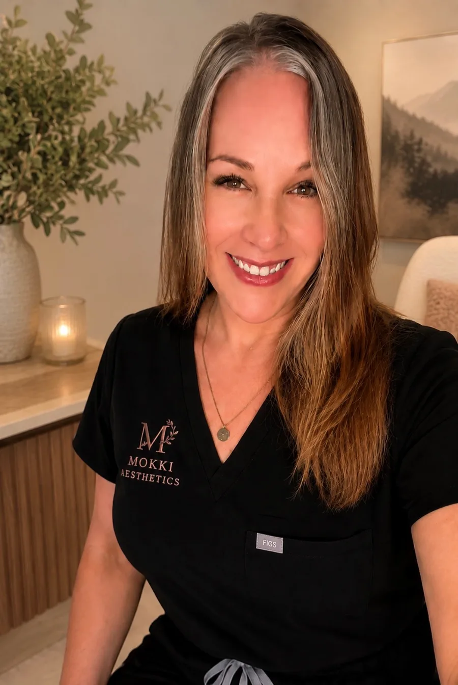 Laura Patterson, founder, aesthetician and laser technician at Mökki Aesthetics