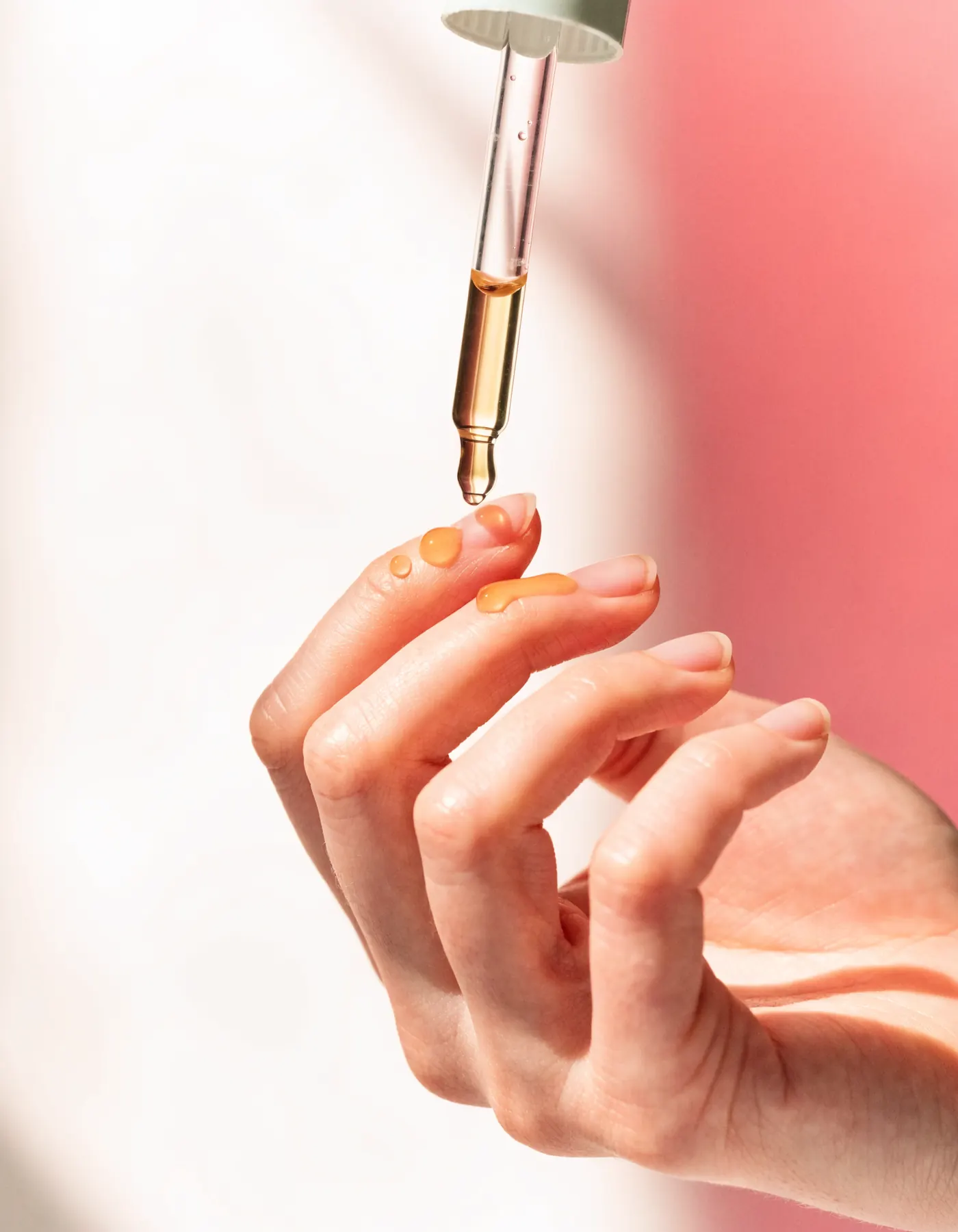 Medical-grade serum applied during a Mökki skin treatment